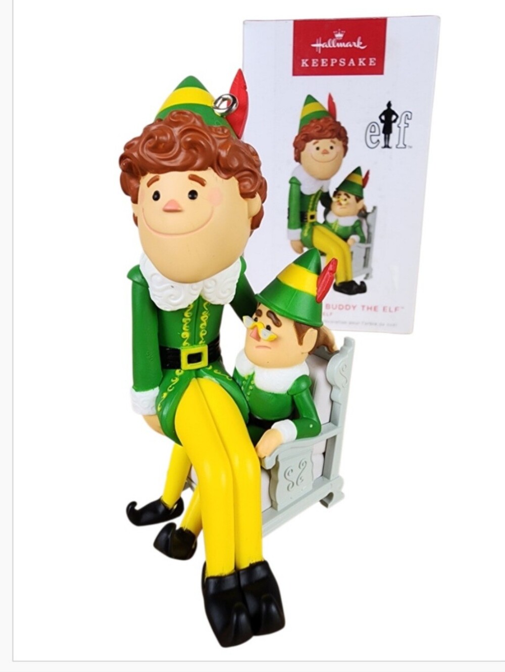 Hallmark Papa Elf and Buddy The Elf Keepsake Ornament 2022